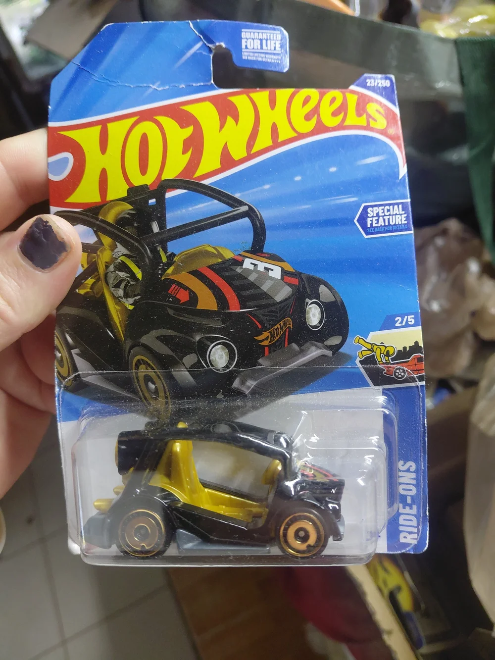 Hot Wheels Kick Kart from the 2025 HW Ride-Ons series (2/5, collector number 23/